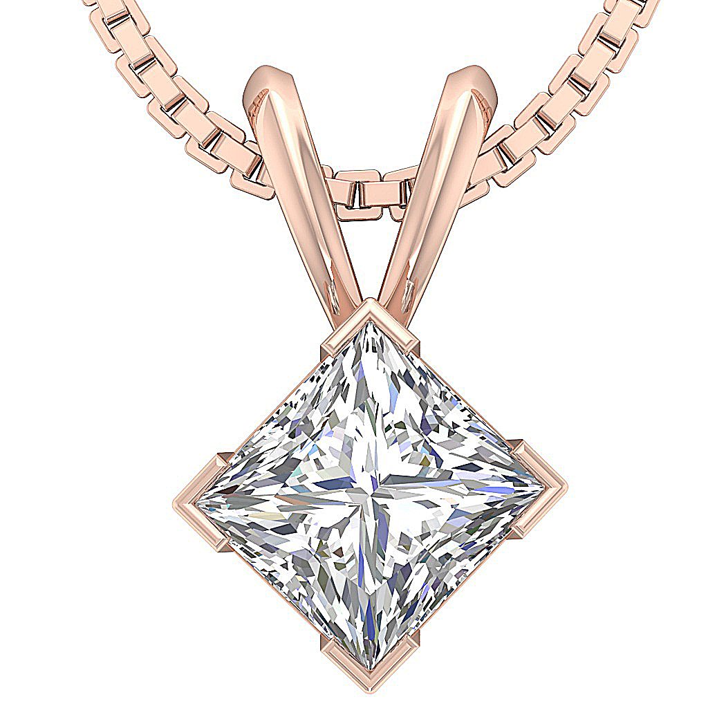 Natural Diamonds SI1 G 0.65 Carat Designer Unique Pendants 14k/18k Gold