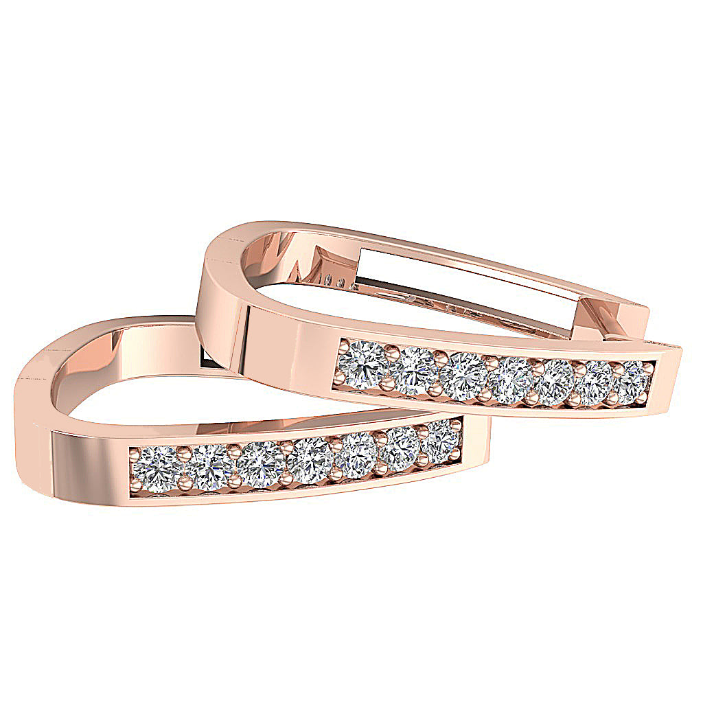 14kGoldPaveSetEarring