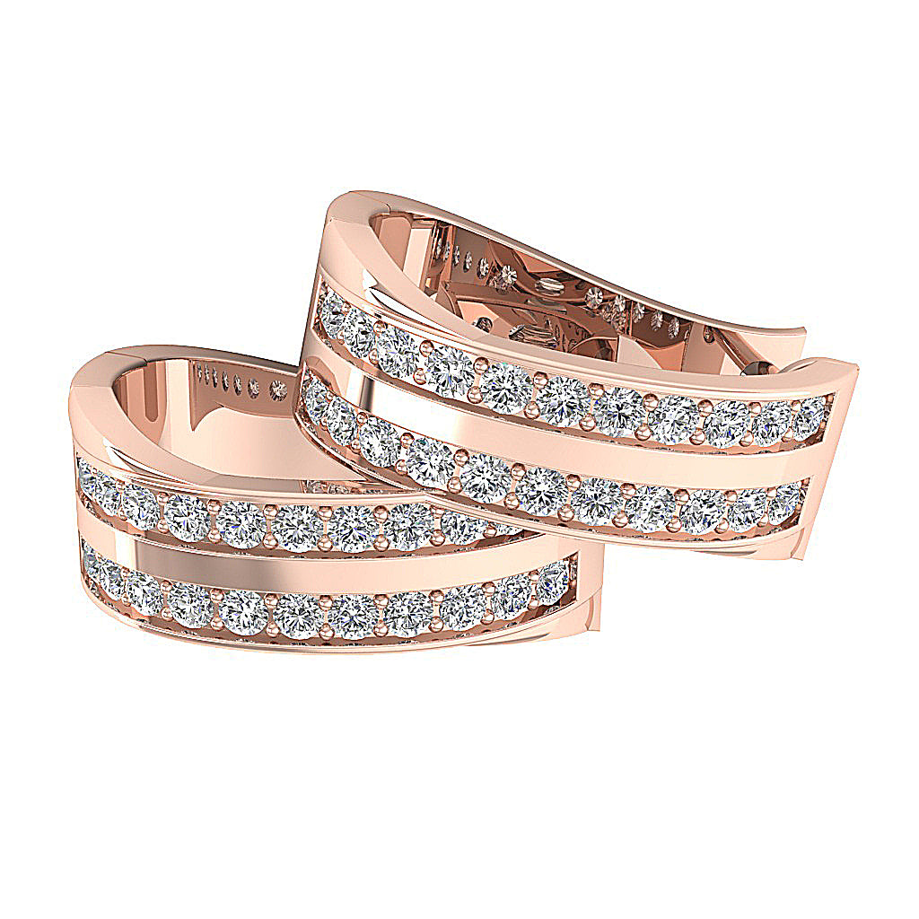 14kGoldPaveSetEarring