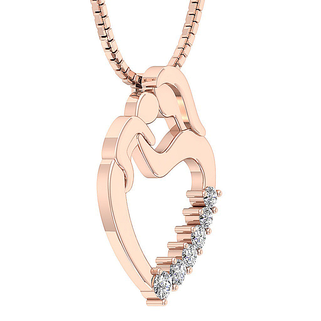 14kRoseGoldHeartPendant
