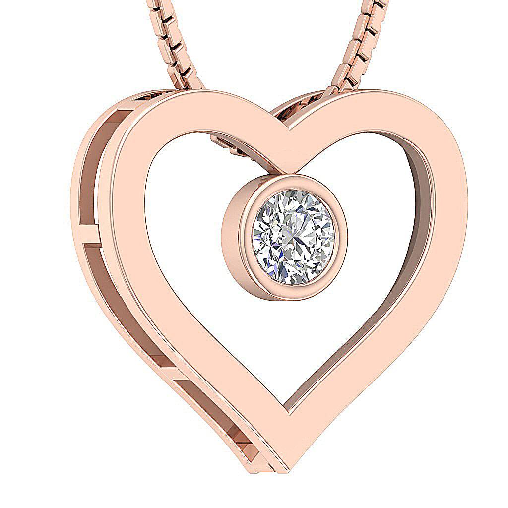 14kRoseGoldHeartPendant