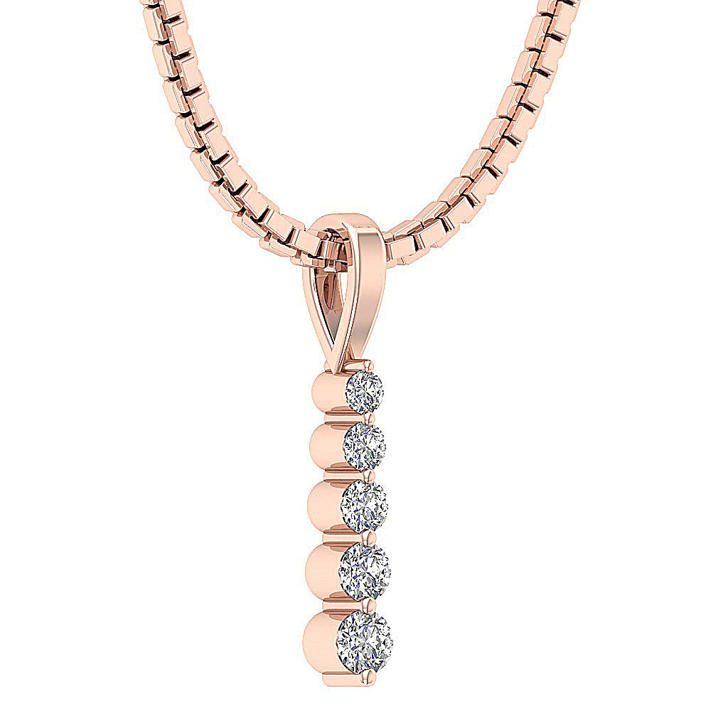 14kRoseGoldJourneyPendant