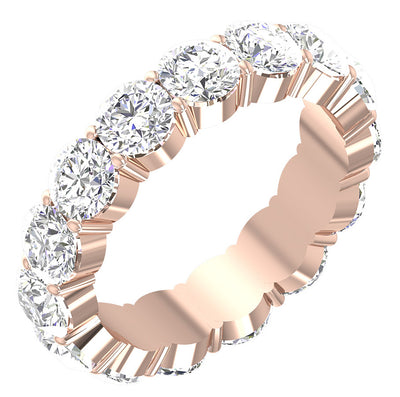 Diamond For Good Eternity Band Engagement Ring Diamond I1 G 5.00 Carat 14K Gold
