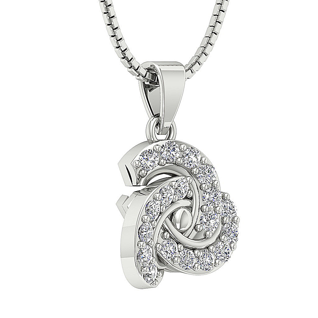 14kSolidGoldDesignerKnotPendant