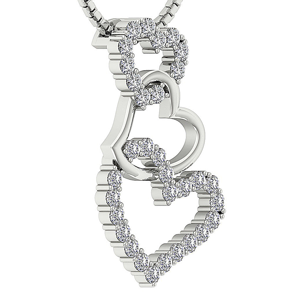 14kSolidGoldDesignerVintageHeartPendant