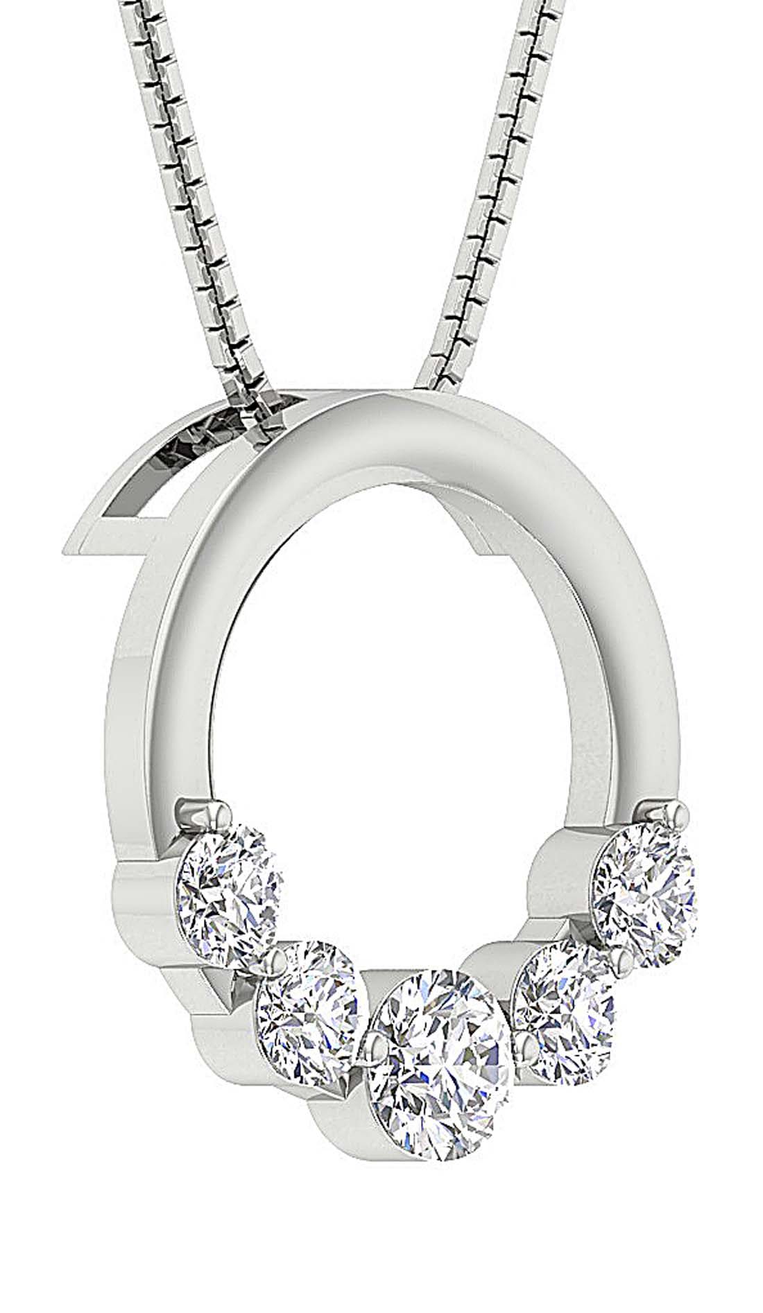 SI1/I1 G 1.30 Carat Vintage Fashion Pendant 14k/18k Solid Gold Round Diamond