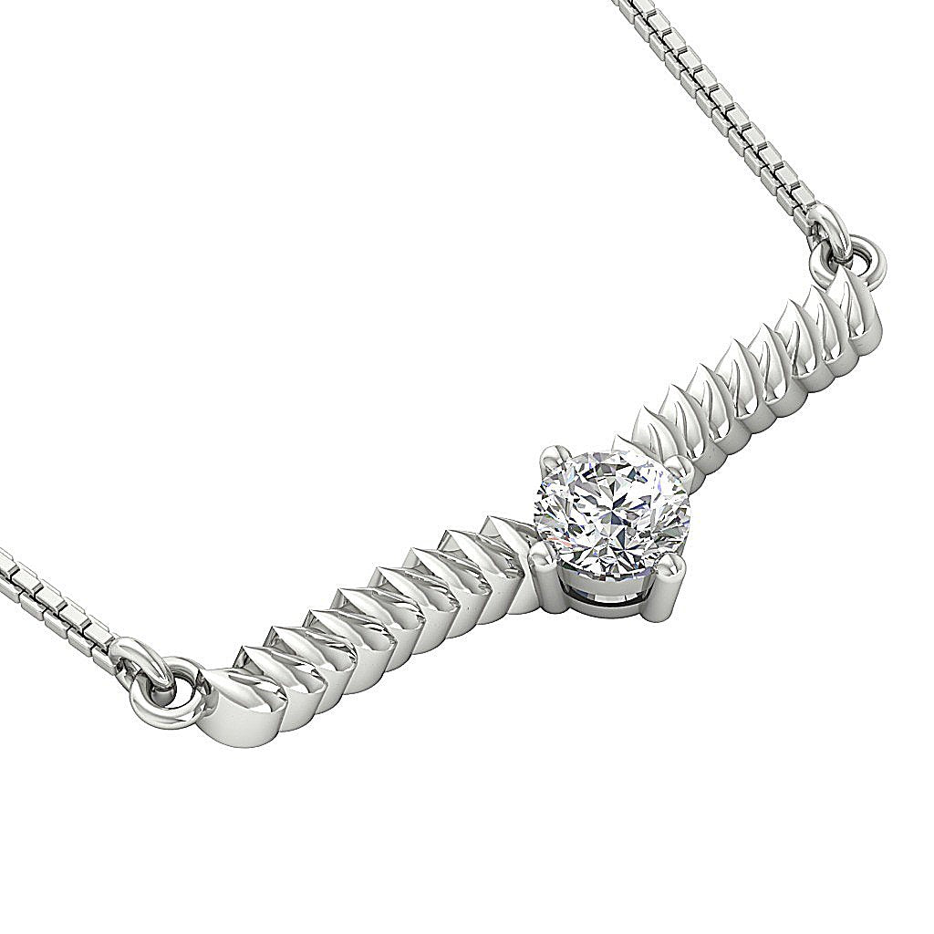 I1/SI1 G 0.50Carat Genuine Diamond Designer Fashion Pendants 14k/18k Solid Gold