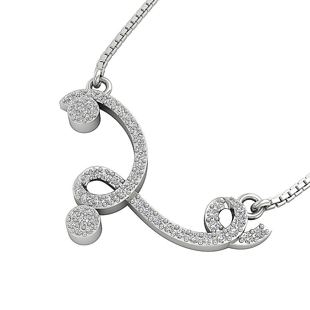 14k/18k Solid Gold Round Diamond I1/SI1 G 0.50 Carat Designer Fashion Pendants