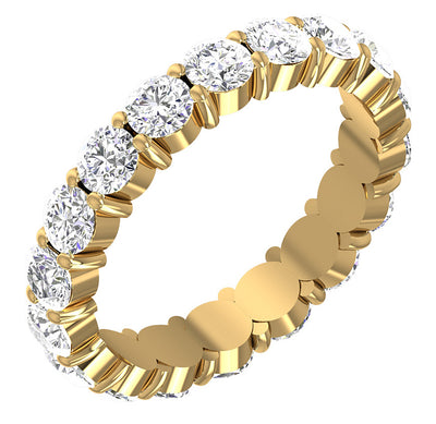 Diamond For Good Eternity Ring For Her I1 G 3.00 Carat Natural Diamond 14K Solid Gold