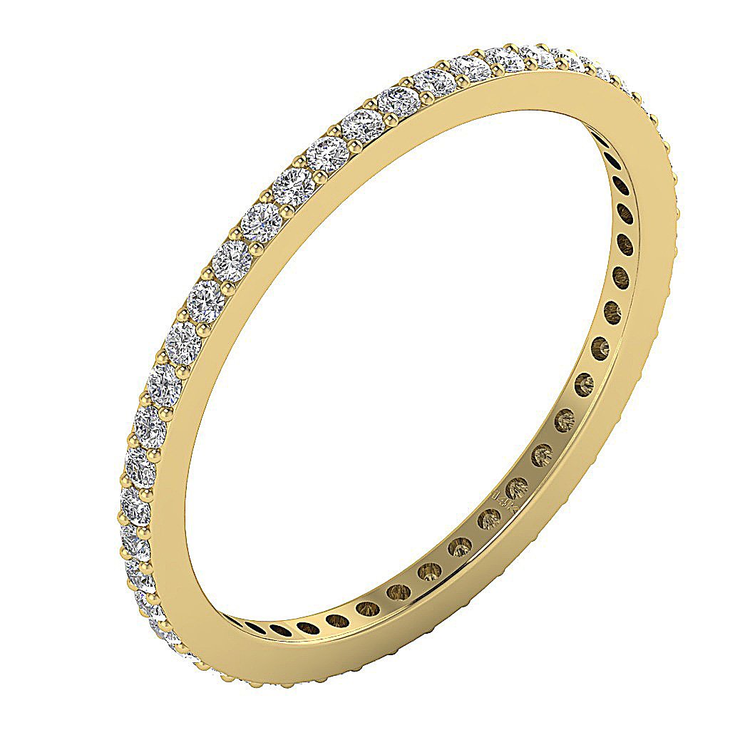 14kYellowGoldDesignerEternityAnniversaryRing
