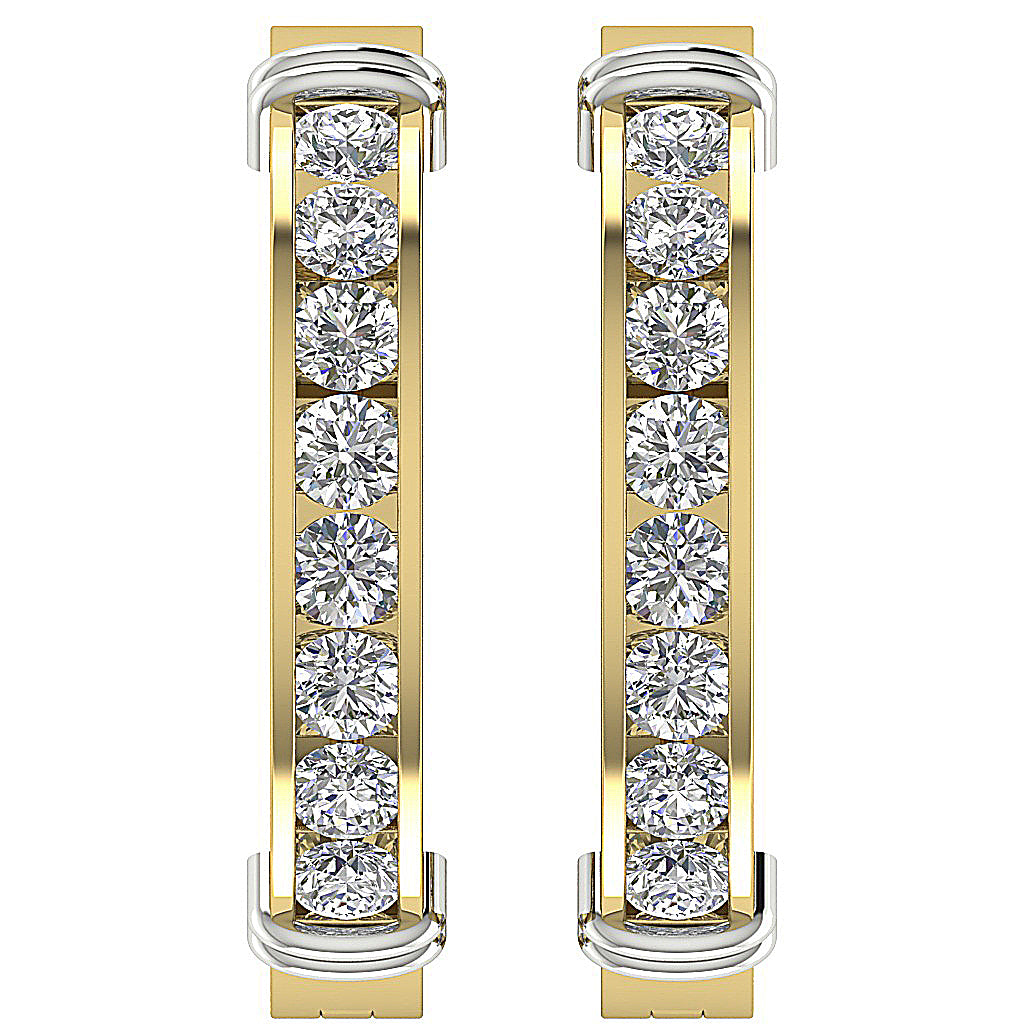 14kYellowGoldGenuineDiamondEarring