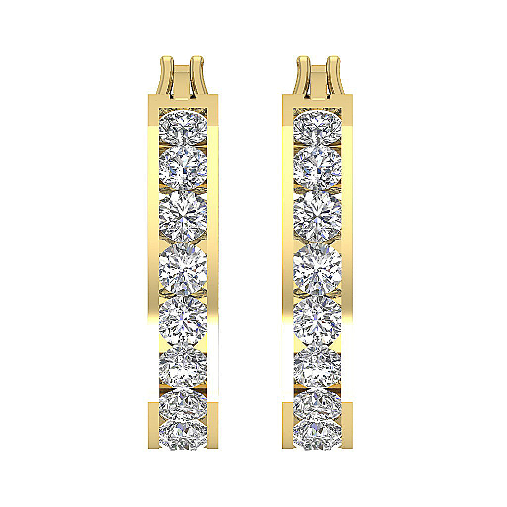14kYellowGoldGenuineDiamondEarring