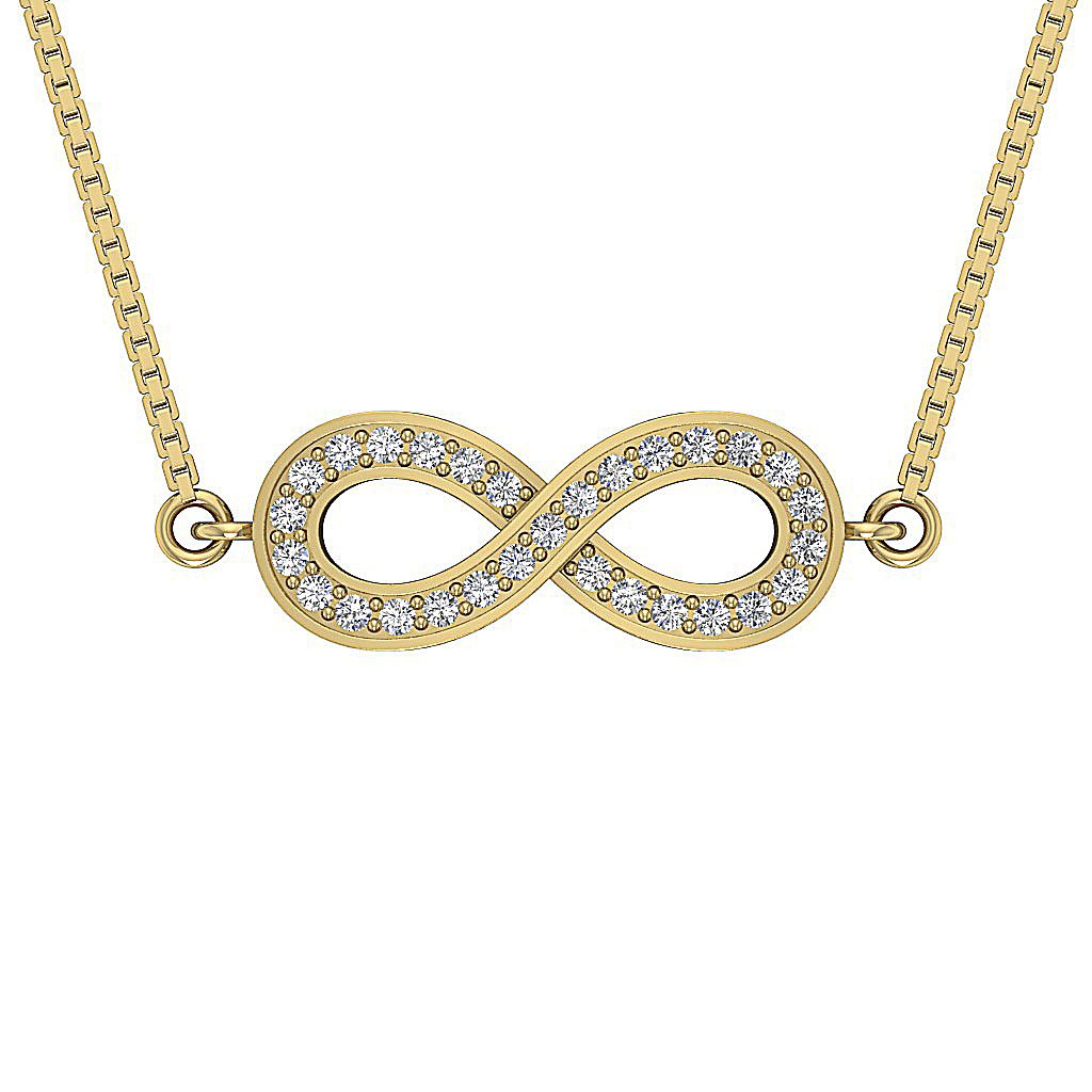 SI1/I1 G 0.25 Carat Genuine Diamond 14k/18k Solid Gold Unique Fashion Pendant
