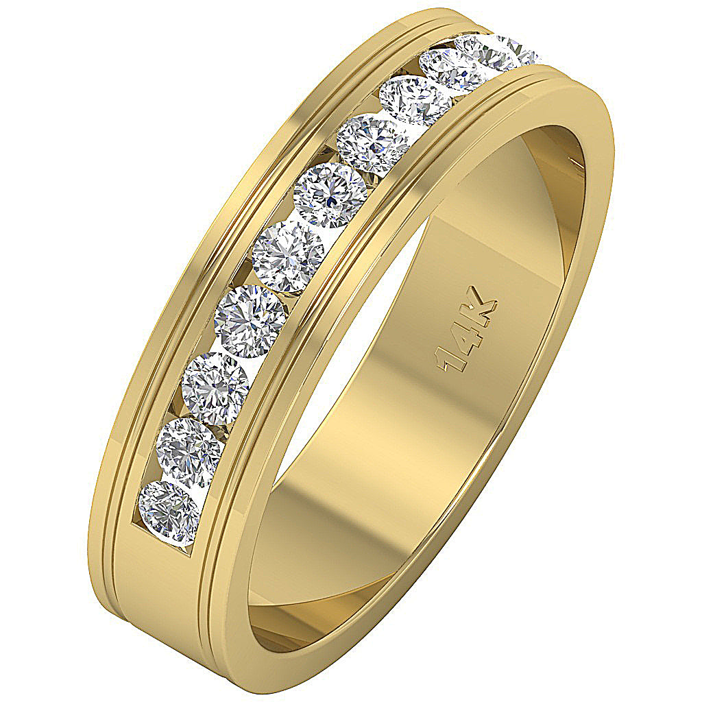 NaturalDiamond14kYellowGoldRing