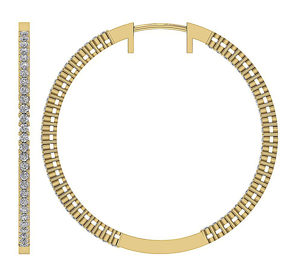 14kYellowGoldNaturalDiamondEarring