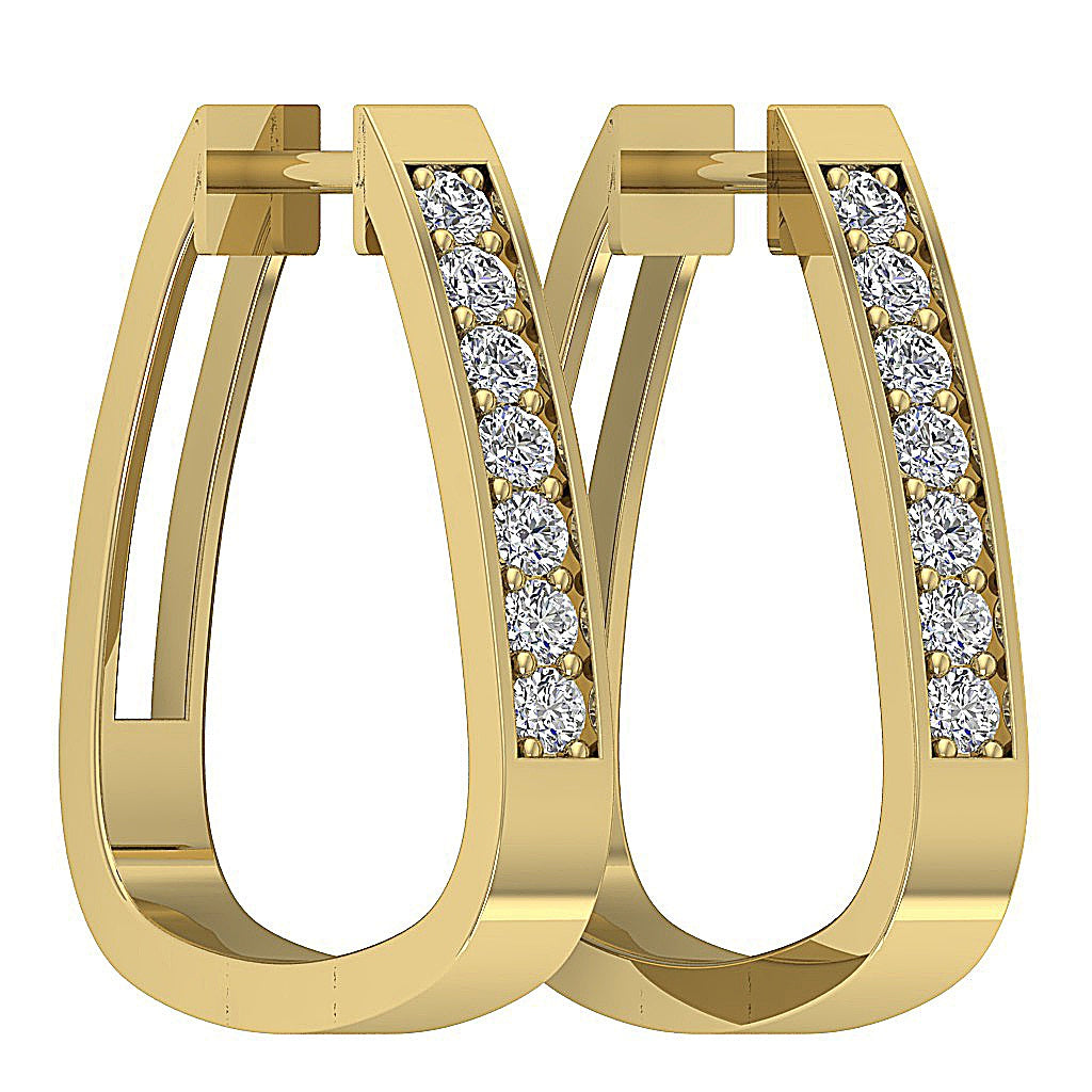 14kYellowGoldAntiqueStyleEarring