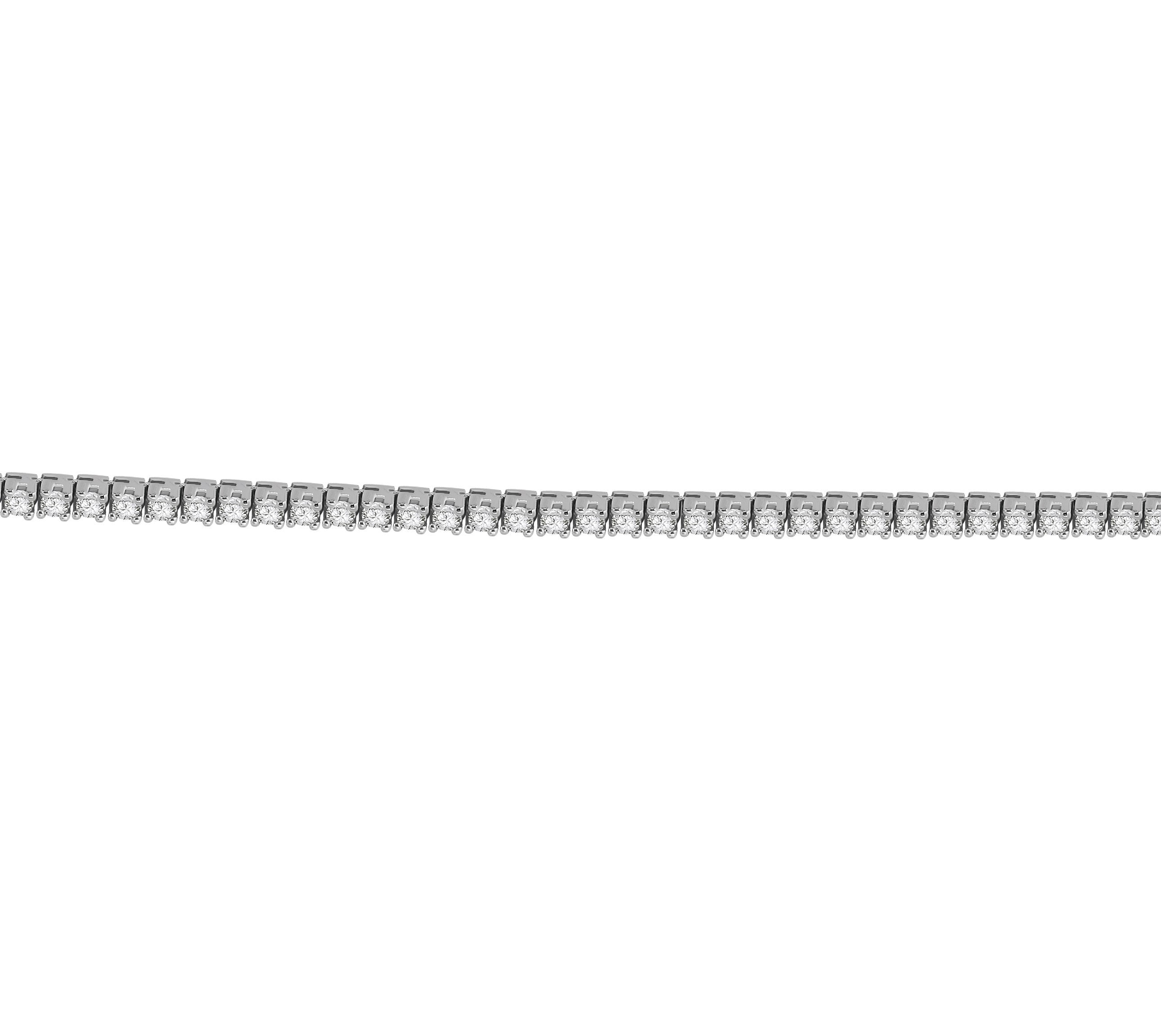 VVS1/VS1/SI1/I1 Tennis Bracelet Natural Diamonds 4.50Ct 14k Solid Gold Prong Set 7.00Inch