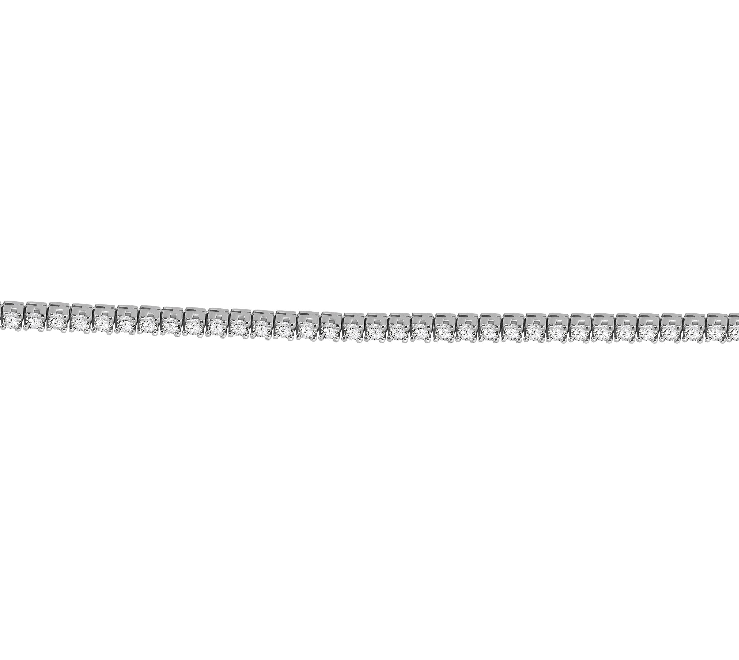 3.25Ct Tennis Bracelet 14k Solid Gold Natural Diamonds VVS1/VS1/SI1/I1 Prong Set 7.00Inch