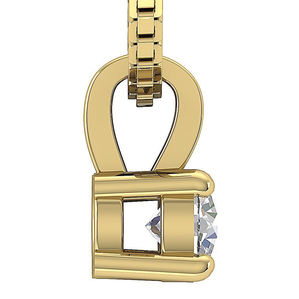 High-Polish 14K Gold Finish 4.00 Carat Sustainable Masterpiece