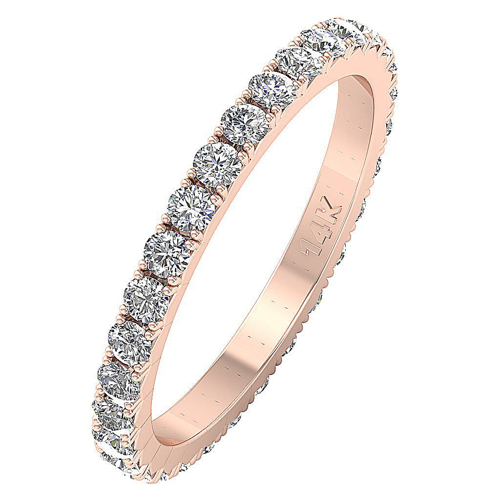 The Brantley Genuine Diamond Eternity Anniversary Gold Ring