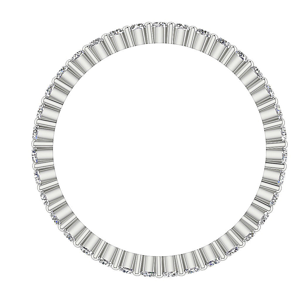The Fernando Diamond Eternity Anniversary Ring With Prong Set