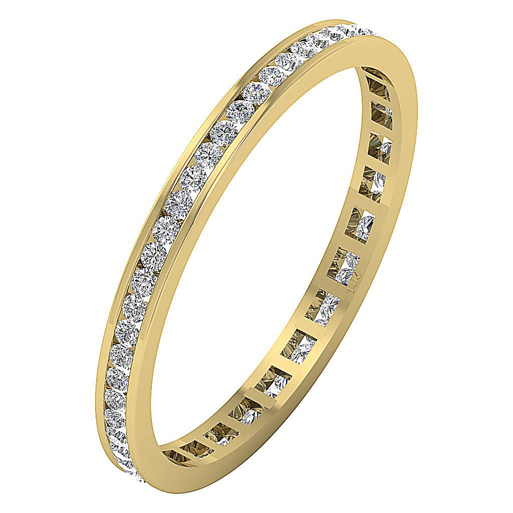 The Orlando Gold Diamond Ring