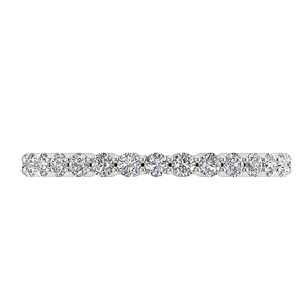 The Derek Natural Diamond Full Eternity 14k Gold Wedding Ring