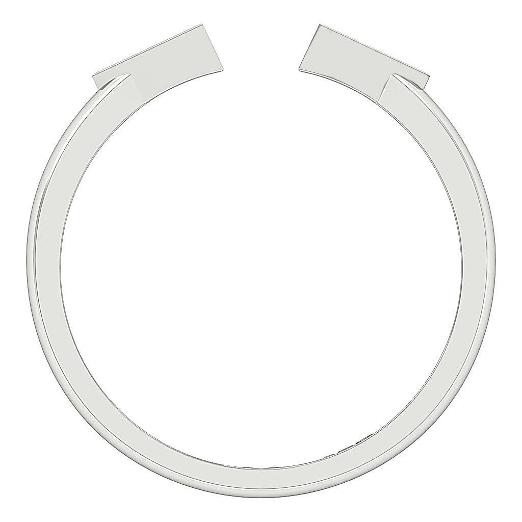 14k White Yellow Rose Gold unique Wedding Ring I1 G 0.11 Ct Natural Round Diamond Prong Set 6.00MM