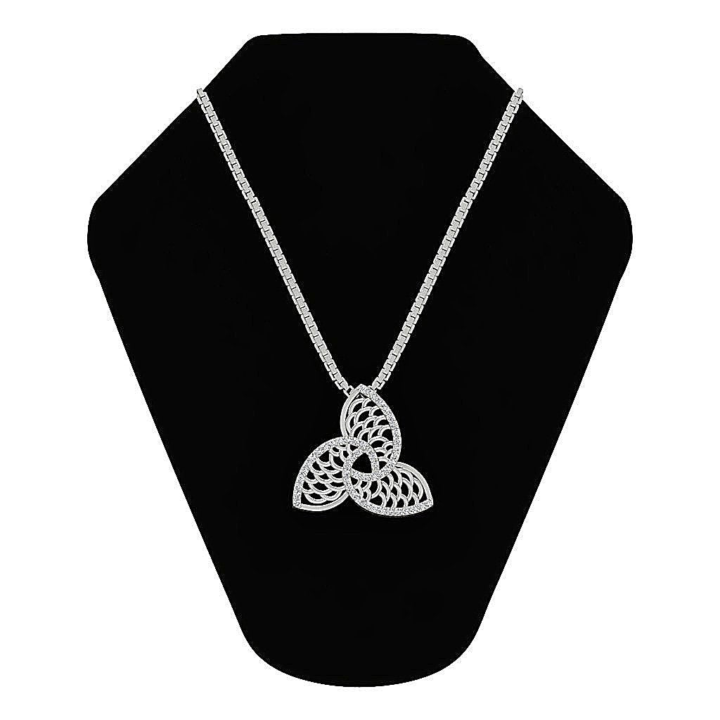 14k/18k Solid Gold Round Diamond SI1/I1 G 0.55 Carat Vintage Fashion Pendants