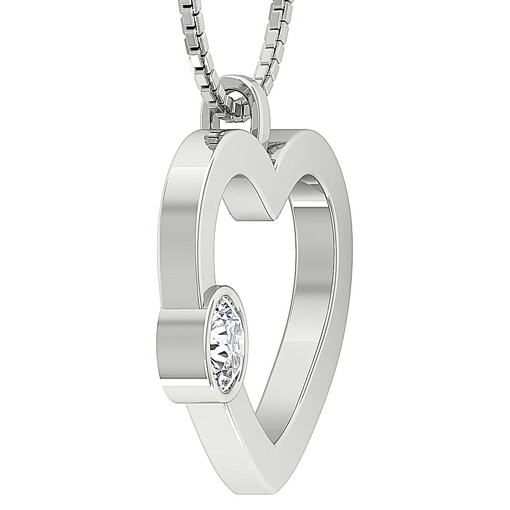 DesignerBezelSet14kSolidGoldPendant