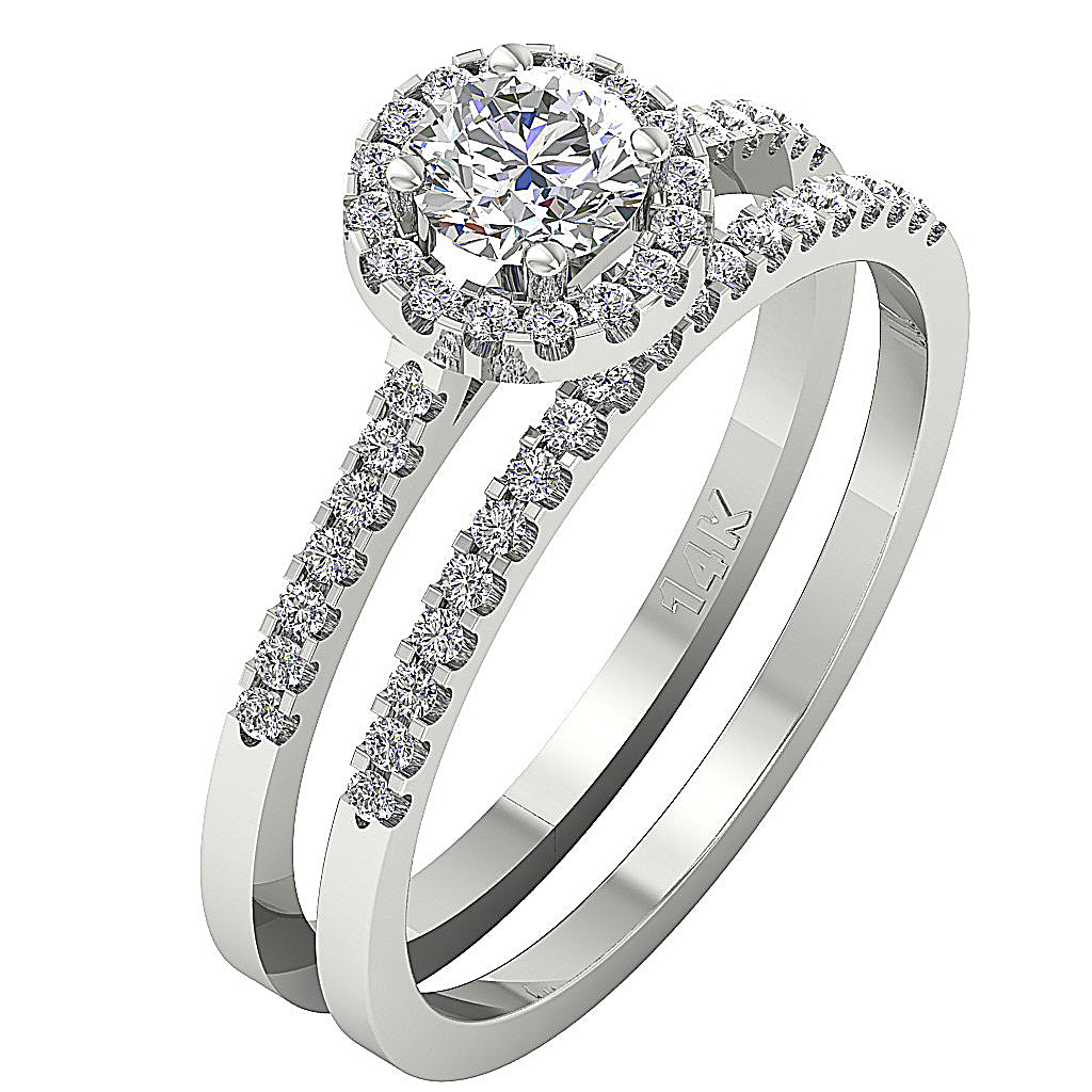 DesignerBridalWeddingRingProngSet