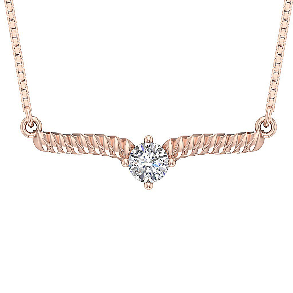 I1/SI1 G 0.50Carat Genuine Diamond Designer Fashion Pendants 14k/18k Solid Gold