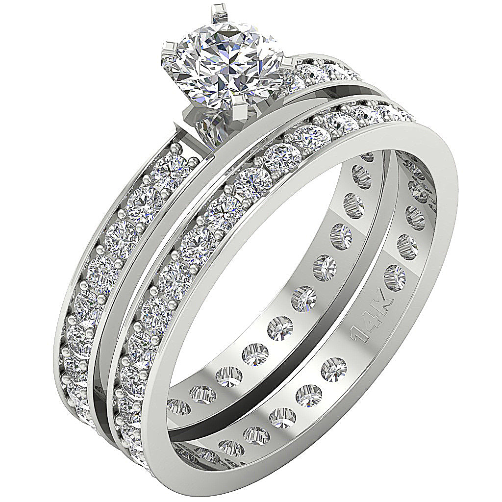 DesignerHaloBridalAnniversaryRing