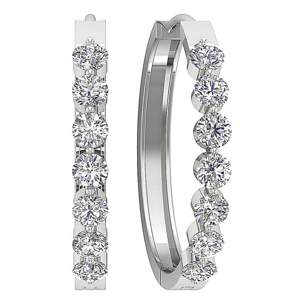 DesignerHoops14kGoldEarring