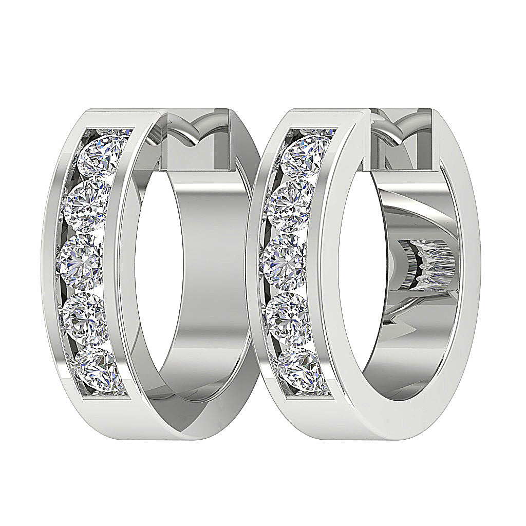 DesignerHoops14kGoldEarring.