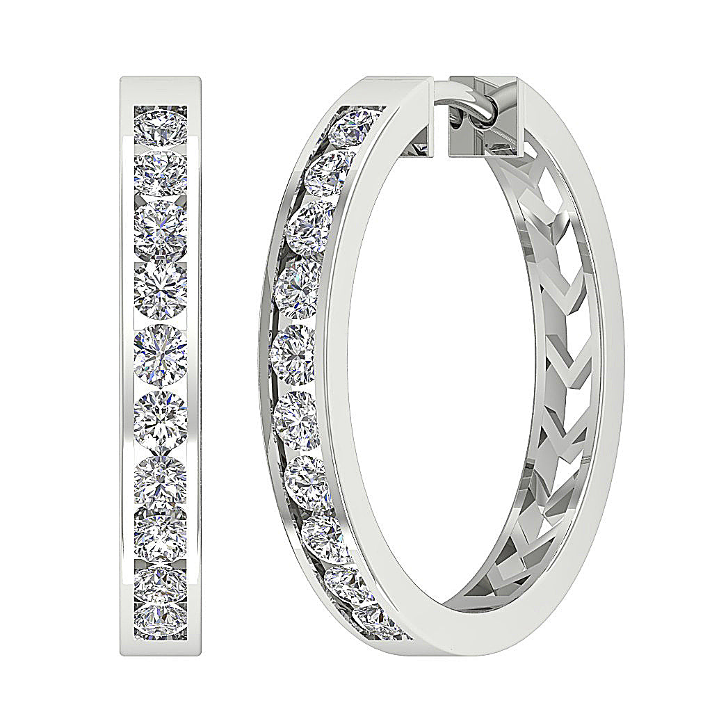 DesignerHoops14kGoldEarring