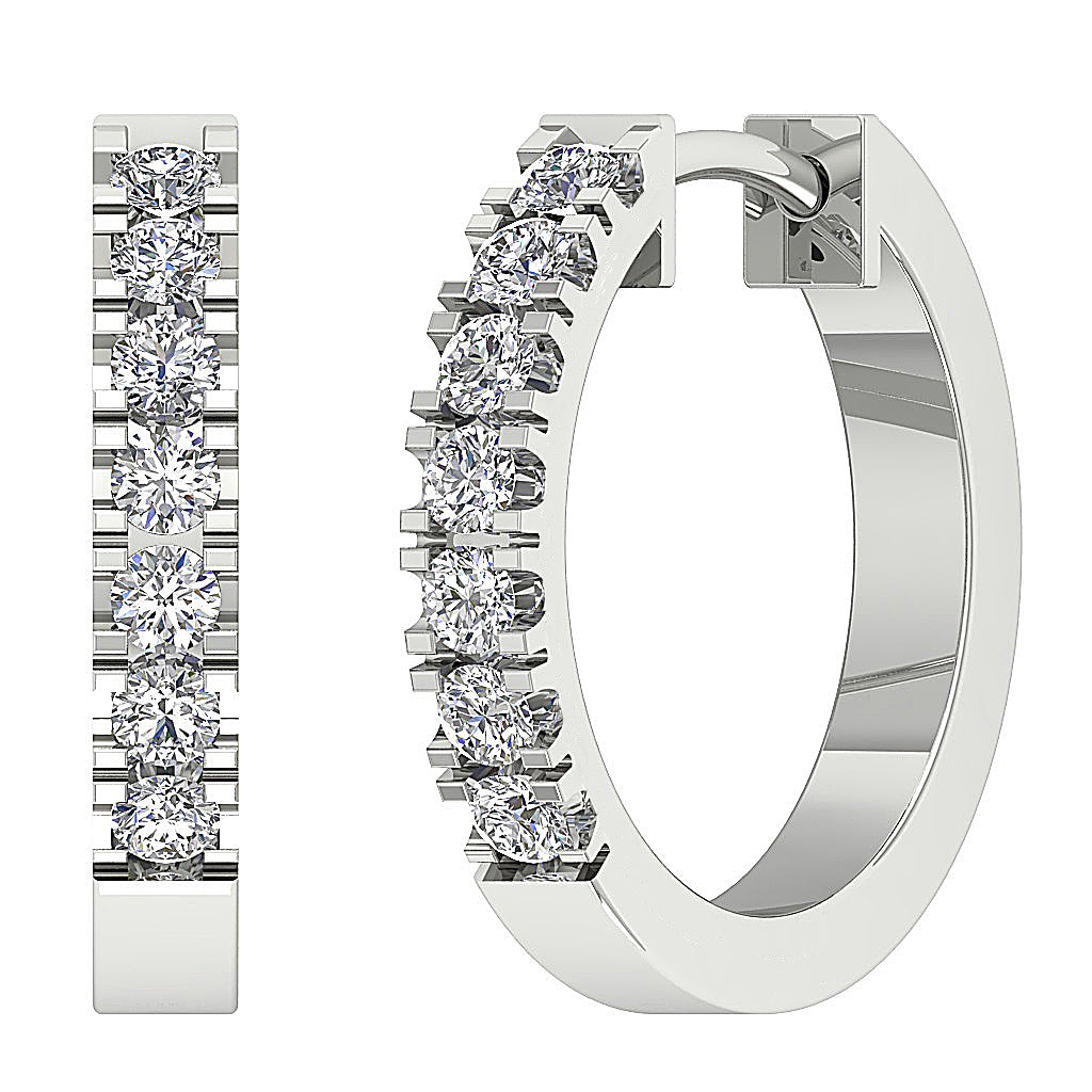 DesignerHoops14kGoldEarring