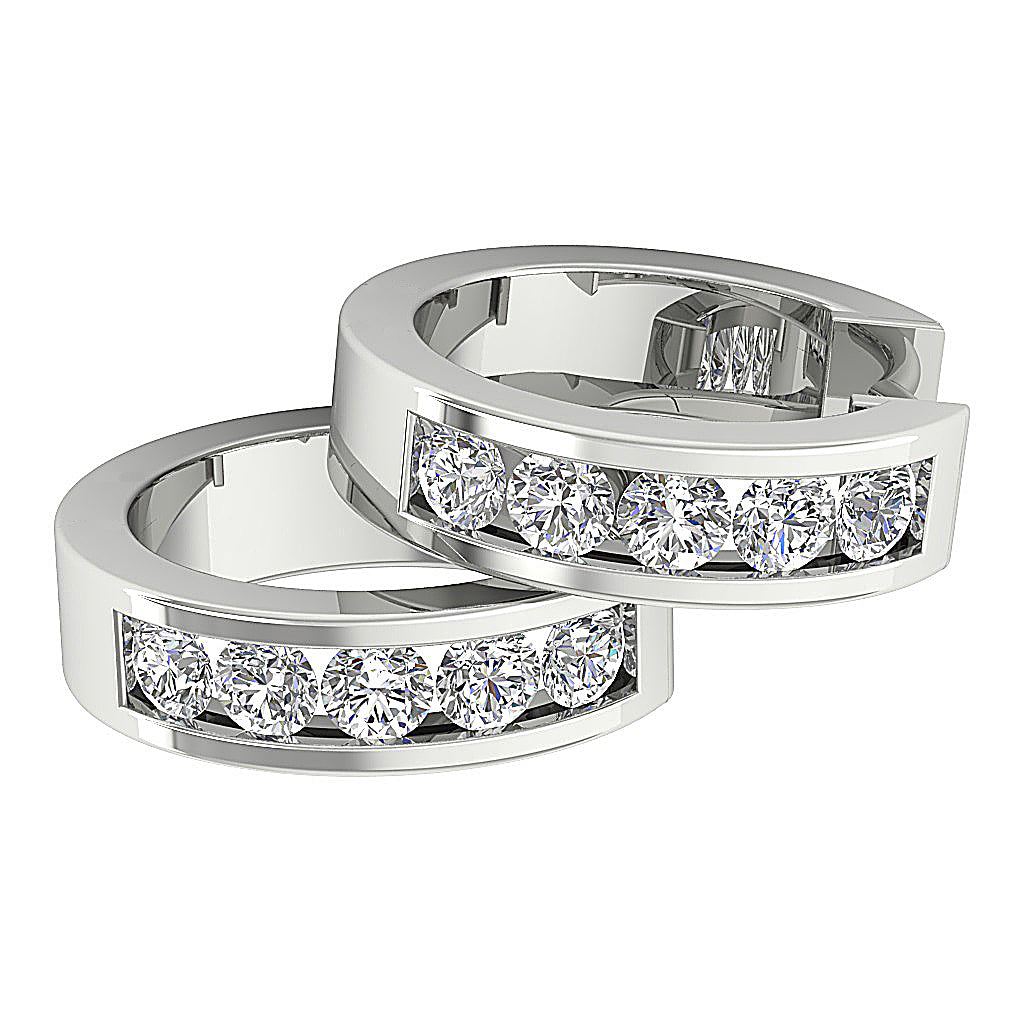 DesignerNaturalDiamond14kSolidGoldEarring