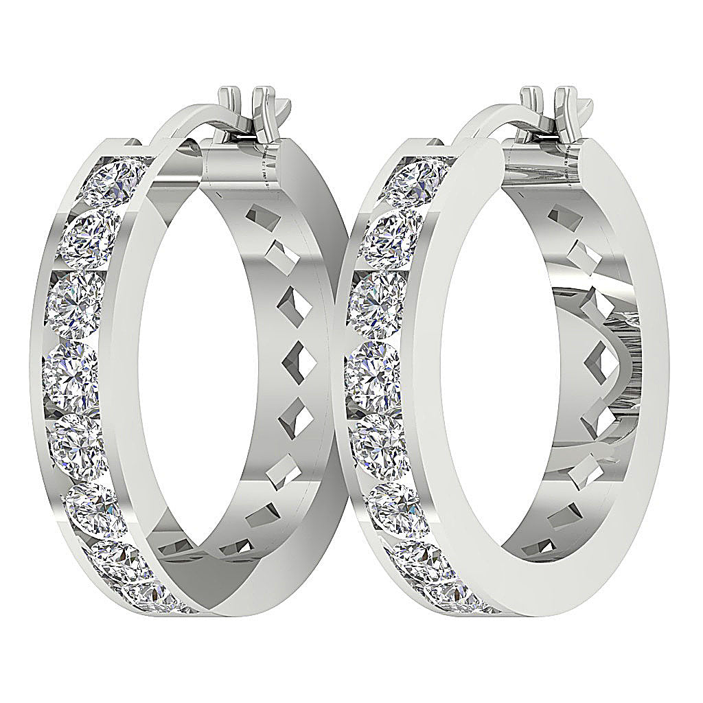 DesignerNaturalDiamond14kGoldEarring
