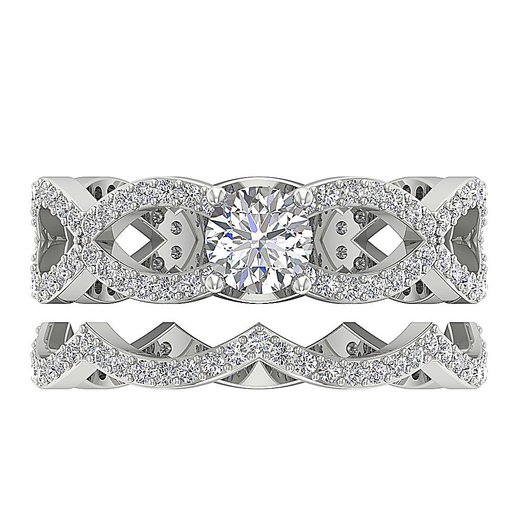 TopViewDesignerNaturalDiamondWhiteGoldRing