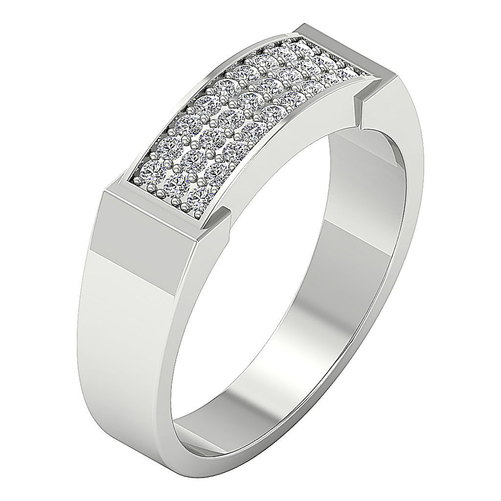 14kWhiteGoldDesignerWeddingRing
