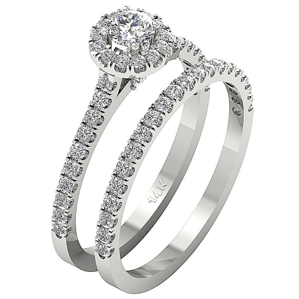 DesignerEngagementRing14kWhiteGold