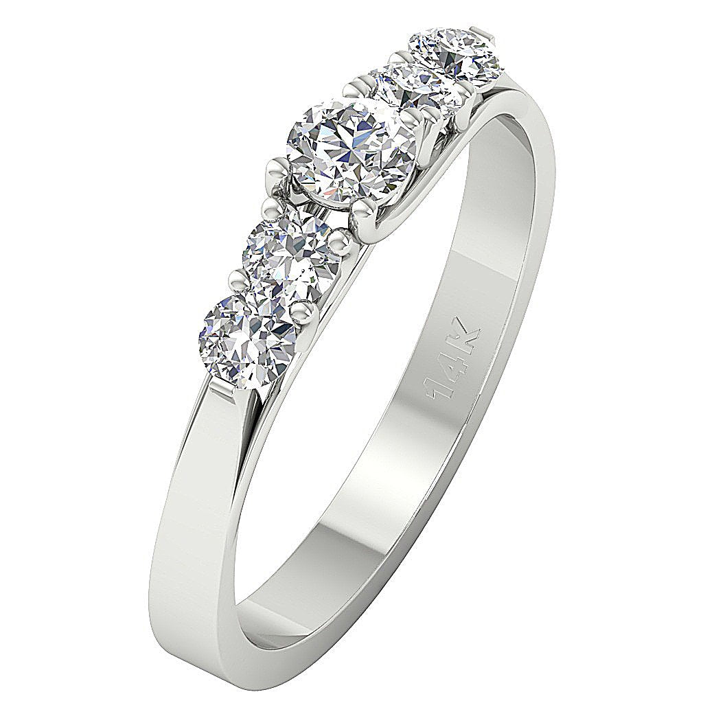 DesignerAnniversaryRing14kWhiteGold