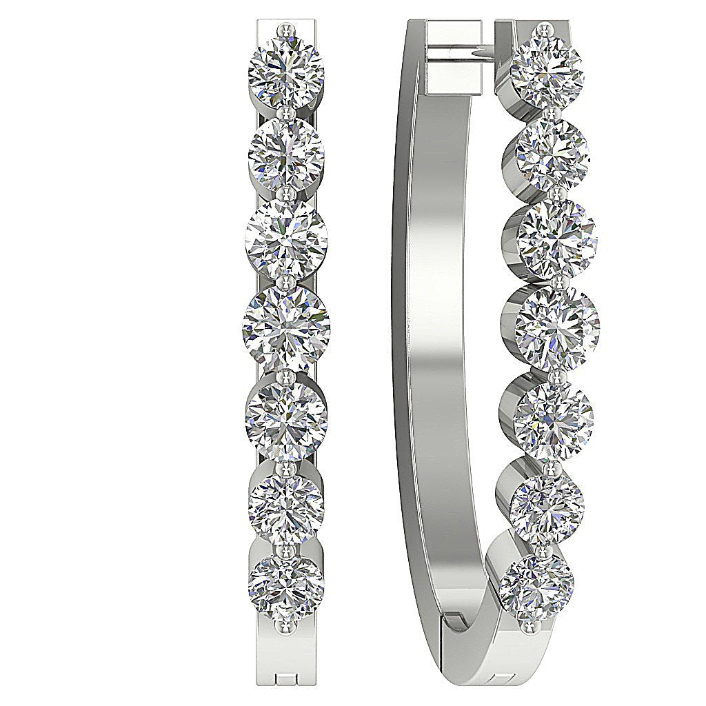 DesignerHoops14kSolidGoldEarring