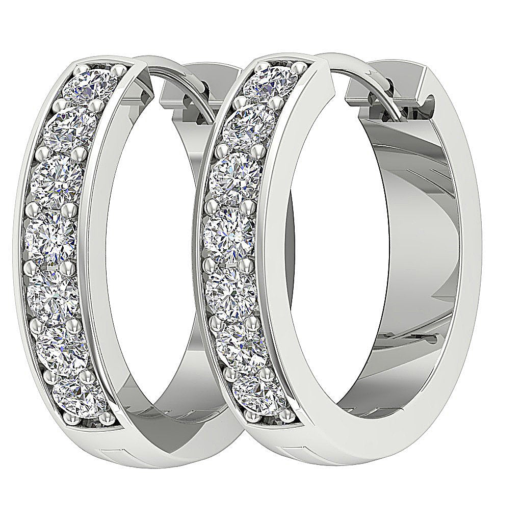 DesignerHoopsEarring14kSolidGold