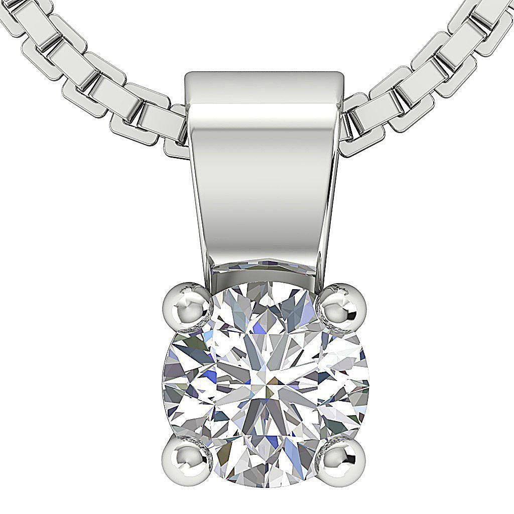 Classic 4-Prong Setting for Heavy Carat Diamonds