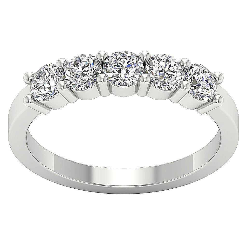 DesignerWedding14kWhiteGoldRingProngSet