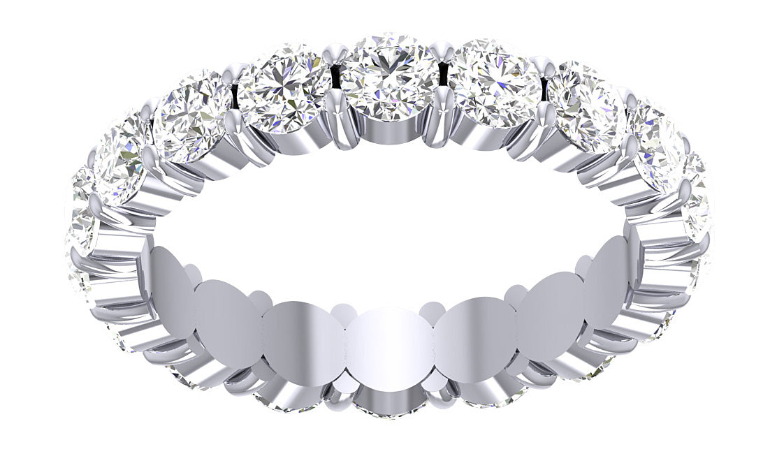 Diamond For Good Eternity Ring For Her I1 G 3.00 Carat Natural Diamond 14K Solid Gold