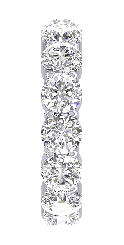 Diamond For Good Eternity Band Engagement Ring Diamond I1 G 5.00 Carat 14K Gold