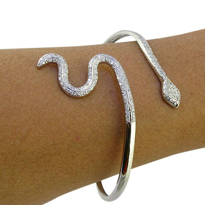 Diamond Bangles 14k/18k Solid Gold Natural Diamonds VVS1/VS1/SI1/I1 1.40 Ct